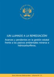 ¡UN LLAMADO A LA REMEDIACIÓN!