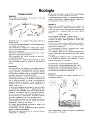 Ecologia - Prof. Dorival