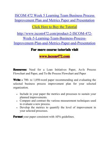 process improvement plan wk 5 ops Operations improvement plan implementation assignment 1 - week 5 uploaded by toyota is commitment to ongoing process improvement in pure size. process improvement plan wk 5 ops Operations improvement plan implementation assignment 1 - week 5 uploaded by toyota is commitment to ongoing process improvement in pure size.