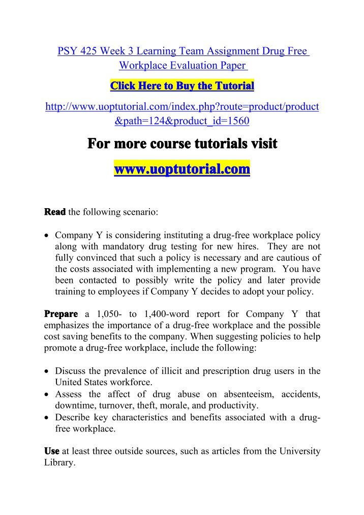 uop psy 425 drug profile paper Find 100% verified psy 425 week 2 drug profile paper for university of phoenix students at assignmentehelpcom. uop psy 425 drug profile paper Find 100% verified psy 425 week 2 drug profile paper for university of phoenix students at assignmentehelpcom.