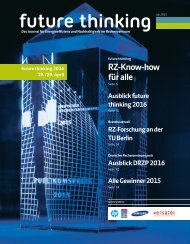 future thinking - RZ-Know-how für alle