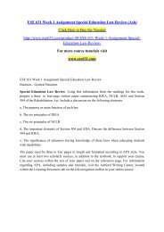 ESE 631 Week 1 Assignment Special Education Law Review (Ash).pdf