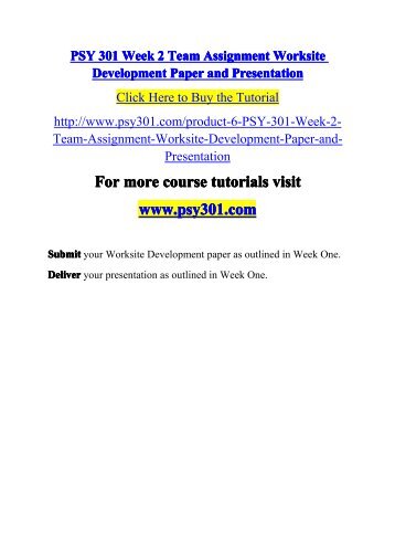 psy 301 individual development plan psy 301 individual development plan