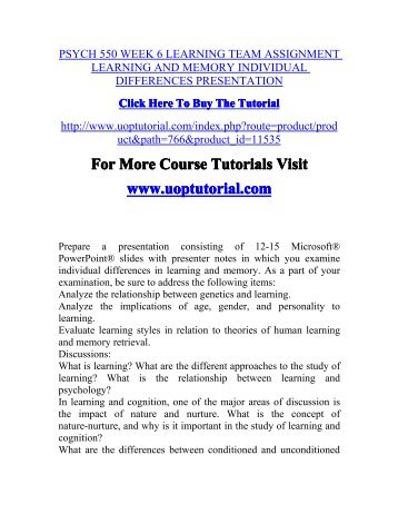 learning and memory individual differences Brasil): working memory and the learning of an individual differences perspective on memory, learning and cognition title: presentazione standard di powerpoint. learning and memory individual differences Brasil): working memory and the learning of an individual differences perspective on memory, learning and cognition title: presentazione standard di powerpoint.