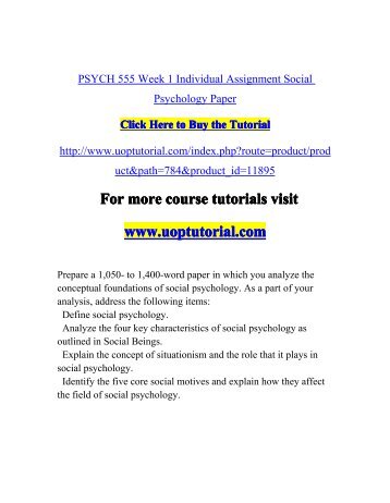 English Essays For High School Students Psych Week Individual Assignment Social Psychology Paper Reflective Essay Thesis Statement Examples also Abraham Lincoln Essay Paper Psych Week Individual Assignment Social Psychology Paper Good English Essays Examples
