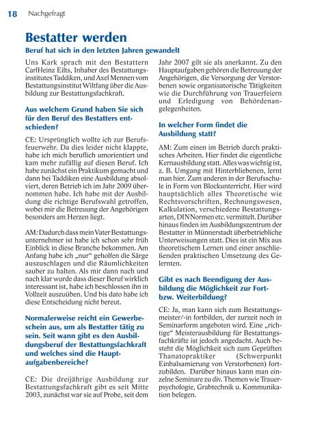 Ausgabe September bis November 201 - Ev. Kirchengemeinden ...