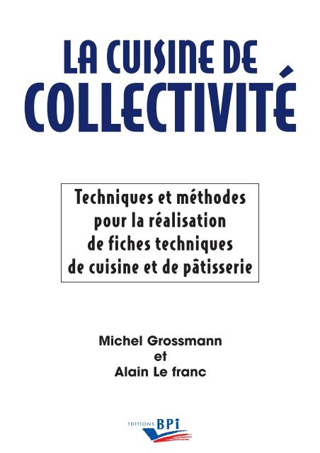 Techniques et méthodes pour la réalisation de fiches ... - Editions BPI