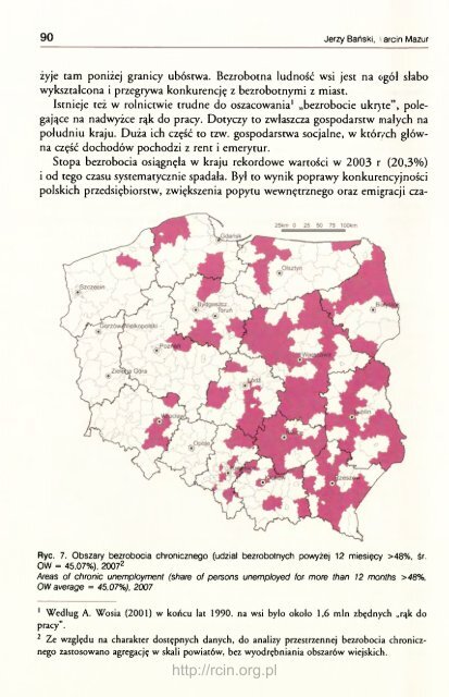 i perspektyw rozwoju obszarów wiejskich w Polsce do 2015 roku