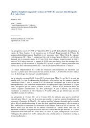 CDPI Al, 27 mai 2011 (nÂ°10-01) - Jurisprudence de l'Ordre des ...