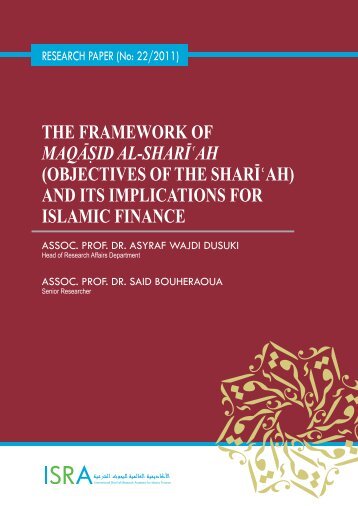 The Framework of Maqasid al-Shari'ah