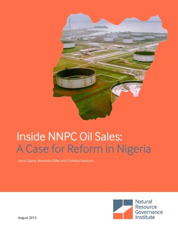 Inside NNPC Oil Sales A Case for Reform in Nigeria