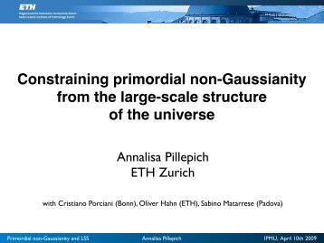 Constraining primordial non-Gaussianity from the large-scale ...