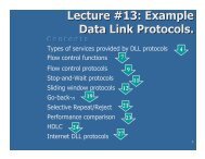 Data Link Protocols