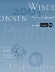 be more wisconsin - Major Giving Initiative