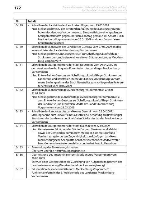 Stärkung der kommunalen Selbstverwaltung - Landtag Mecklenburg ...