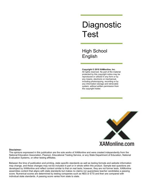 Diagnostic Test