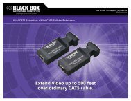Extend video up to 500 feet over ordinary CAT5 cable