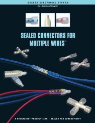 SEALED CONNECTORS FOR MULTIPLE