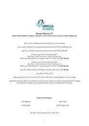 Omega Pharma NV