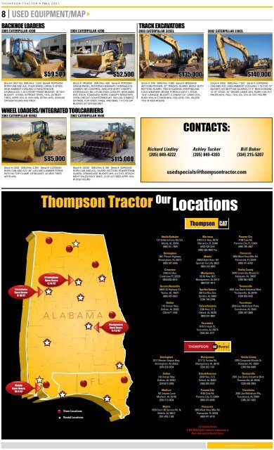 tomlin Construction - Thompson Tractor
