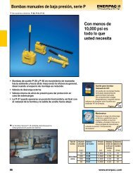 Bombas manuales de baja presión, serie P Con menos de ... - Unimaq