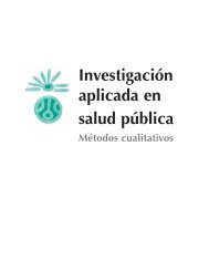 Investigación aplicada en salud pública