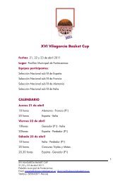 XVI Vilagarcía Basket Cup