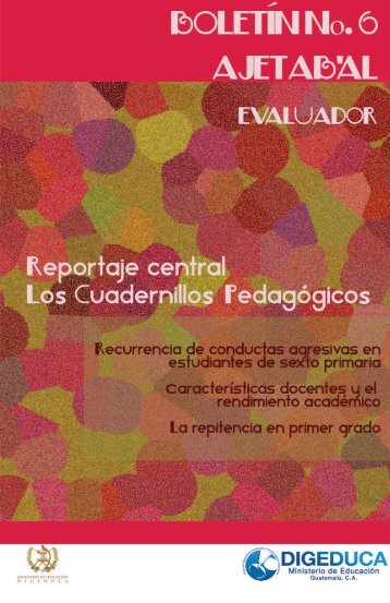 SERIE DE CUADERNILLOS PEDAGÃGICOS No.1 - Mineduc