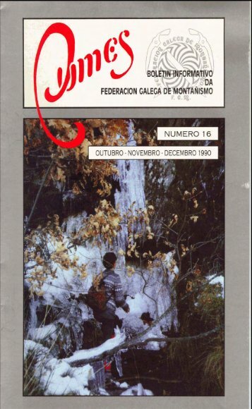 1 NUMERO 16 1 - Federación Galega de Montañismo