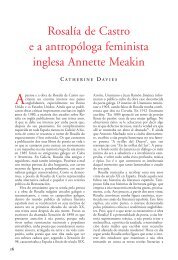 Rosalía de Castro e a antropóloga feminista inglesa Annette Meakin
