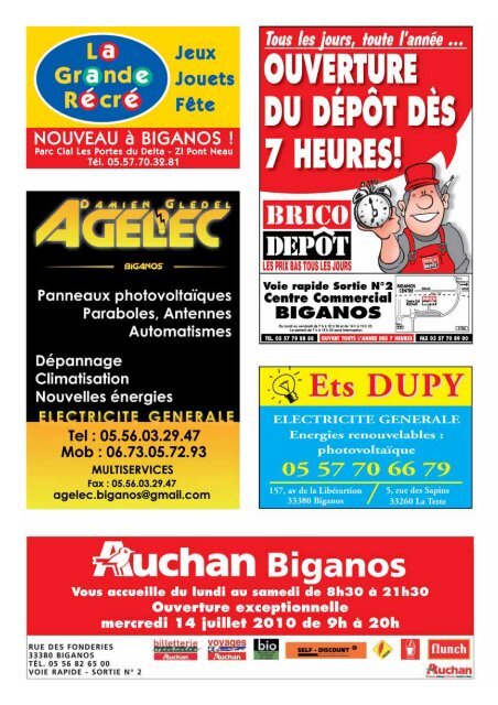 mag azine - Mairie de Biganos