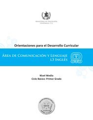 Orientaciones para el Desarrollo Curricular