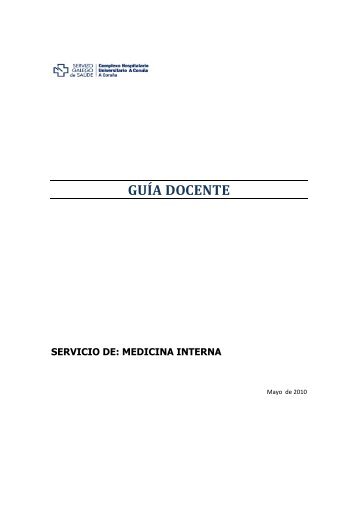 GUÍA DOCENTE