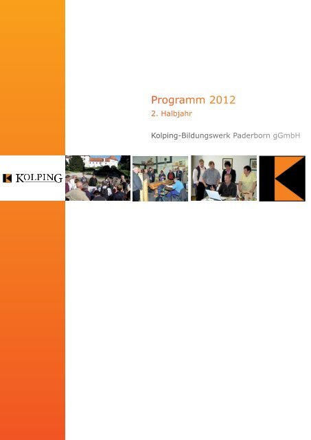 Programm 2012 - Kolping-Bildungswerk Paderborn gGmbH ...