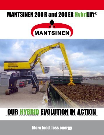 MANTSINEN 200R and 200ER HybriLift® - Mantsinen USA