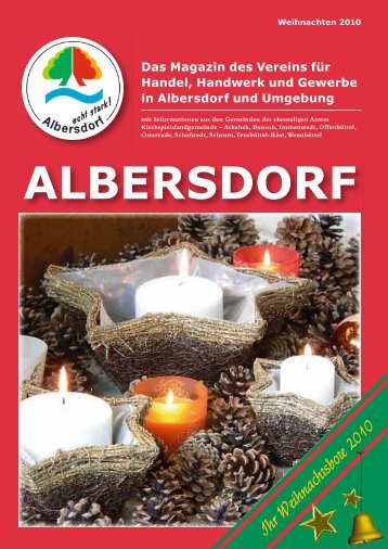 0 48 35 - 97 10 50 Hausbesuche: 0 48 35 - Gewerbeverein Albersdorf