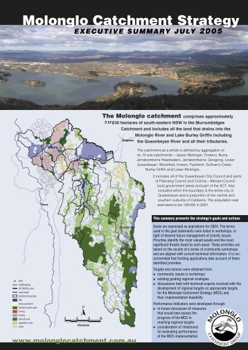 Molonglo Catchment Strategy