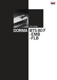 DORMA BTS 80 F -EMB -FLB