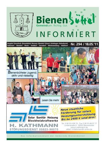 INFORMIERT - Gemeinde Bienenbüttel