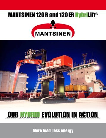 MANTSINEN 120 R and 120 ER HybriLift