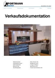Verkaufsdokumentation Rexpo Email - Portmann Küchen GmbH
