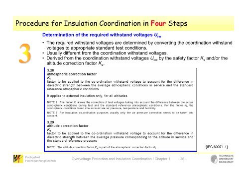 Overvoltage Protection and Insulation Coordination in Power Systems