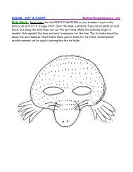 Mole Mask.pdf - Mother Goose Caboose