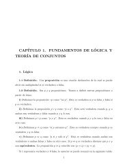 CAPÍTULO 1 FUNDAMENTOS DE LÓGICA Y TEORÍA DE CONJUNTOS