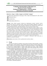 Computer Interpretation of Hearing Loss Based on Fowler Method ...