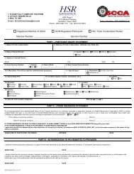 SCCA Claim Form - Health Special Risk, Inc.