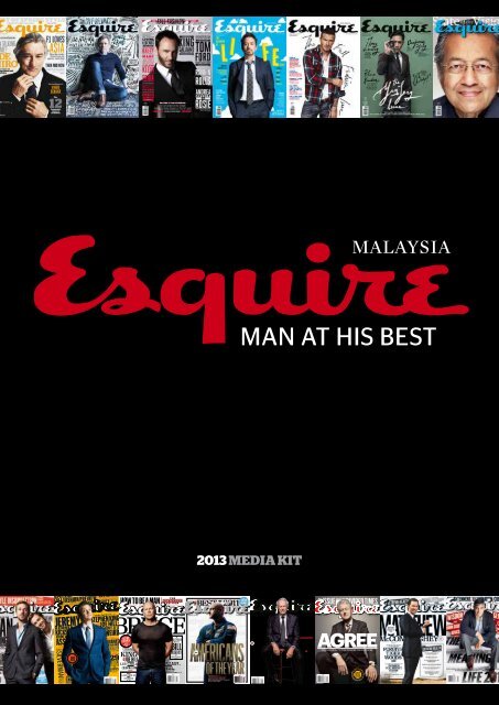 MAN AT HIS BEST - Esquire Malaysia