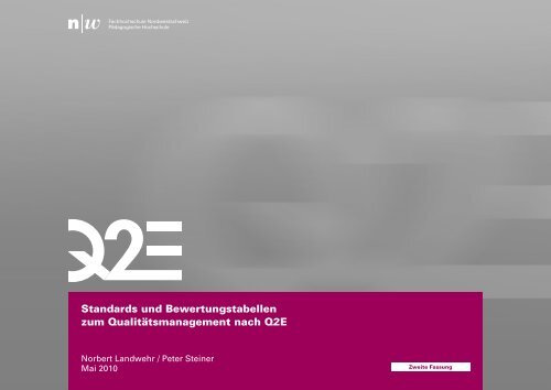 zum Qualitätsmanagement nach Q2E