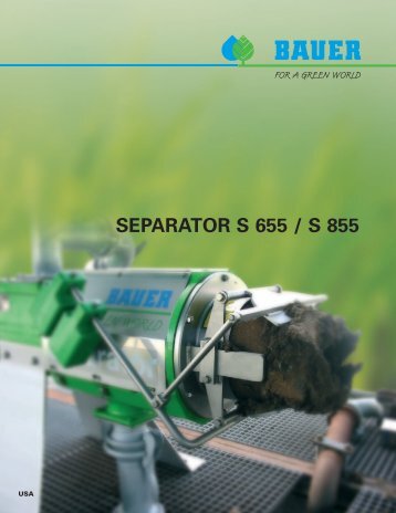 SEPARATOR S 655 / S 855