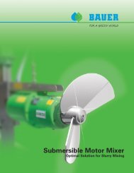 Submersible Motor Mixer